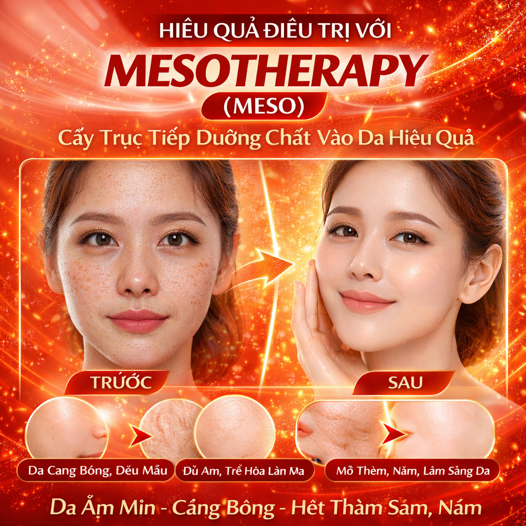 Mesotherapy (Meso): Cấy trực tiếp dưỡng chất (HA, tế bào gốc, vitamin) vào da giúp căng bóng, dưỡng ẩm và làm đều màu da 4