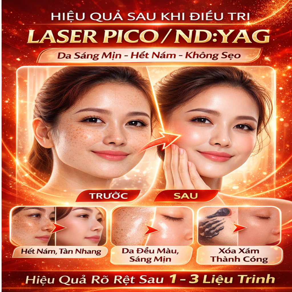 Laser Pico/Picosure/Nd:YAG – Công Nghệ Laser Điều Trị Sắc Tố Da Hiệu Quả 4